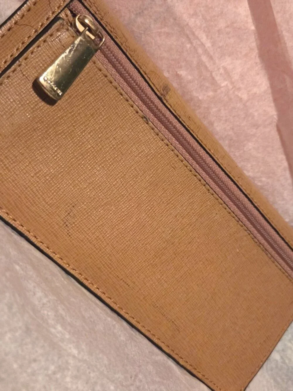 Coach Saffiano Slim Wallet